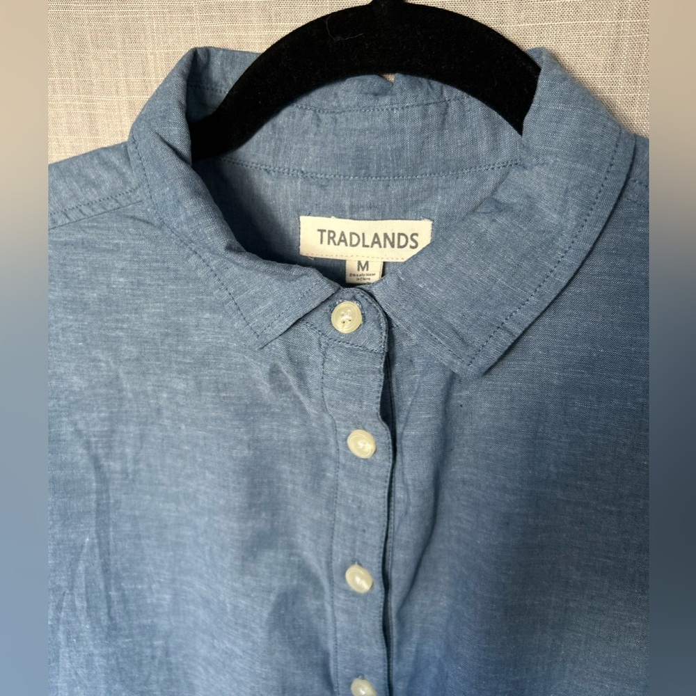 Tradlands Solana Shirtdress Everyday
Chambray Cotton Linen Dress - Picture 4 of 11